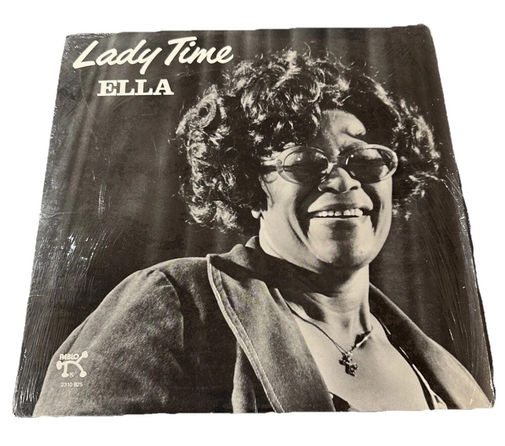 ELLA FITZGERALD Lady Time PABLO LP Vinyl Music - Like New Recorded June 1978